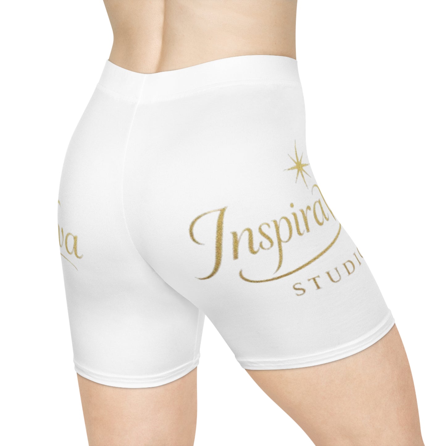 Women's Biker Shorts - Stylish Cycling Shorts for Active Comfort with Exclusive Inspaviva Style