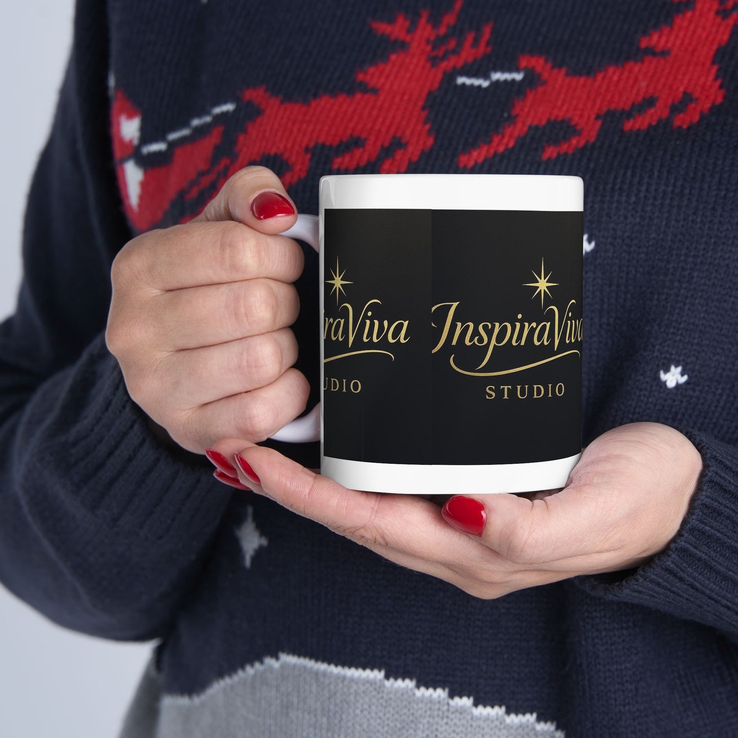 "Taza Blanca Premium"