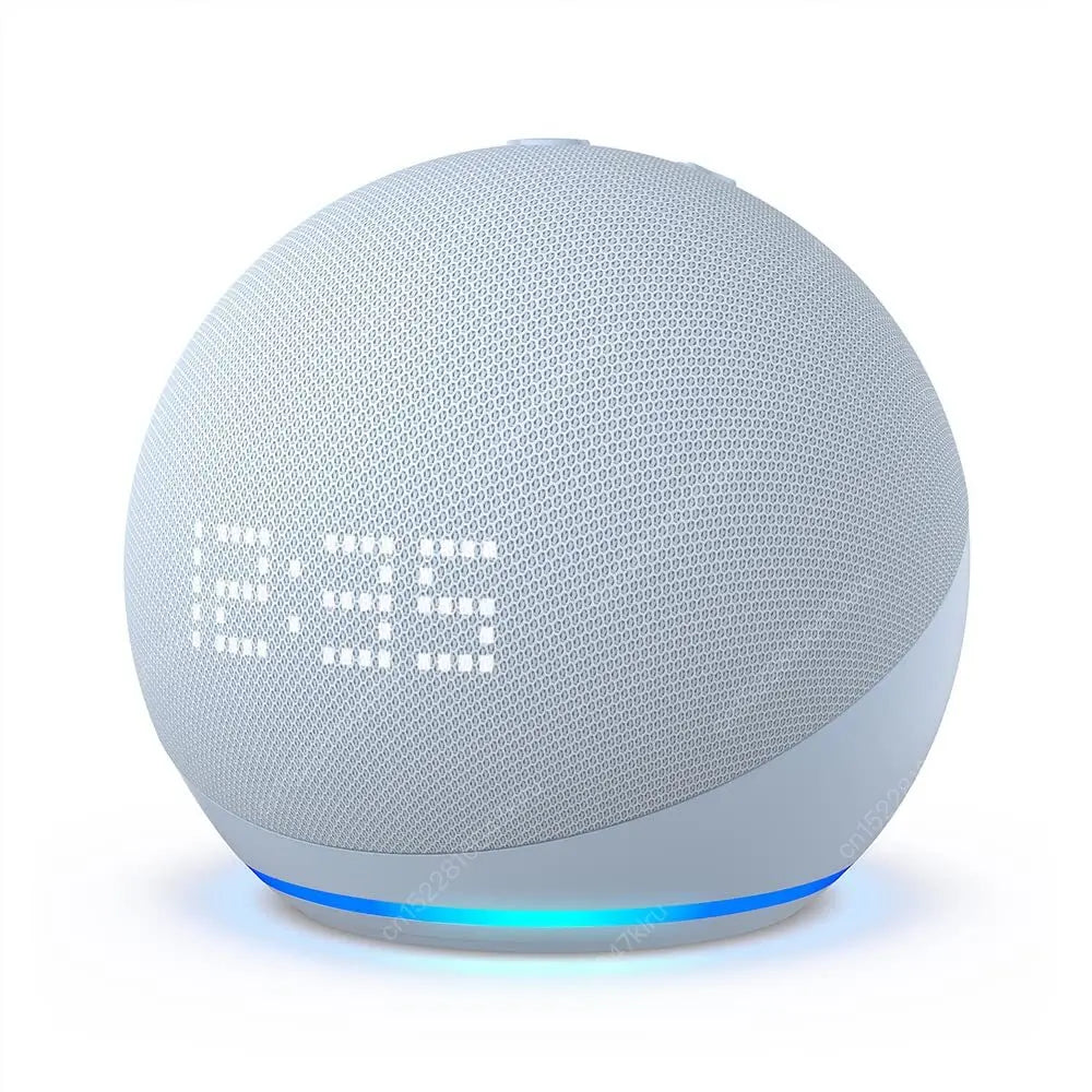 Alexa Echo Dot 5ta Generación con Reloj y Asistente de Voz
