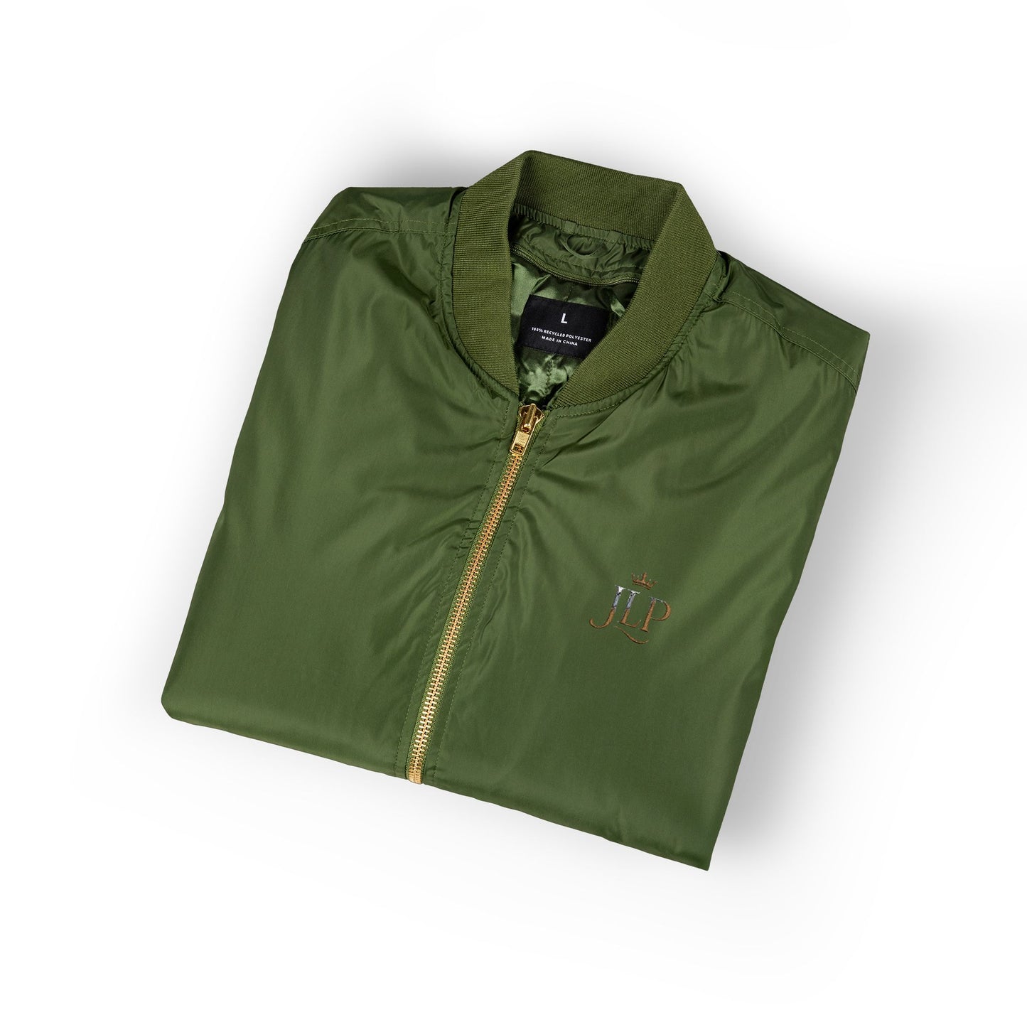 Embroidered Eco Bomber Jacket