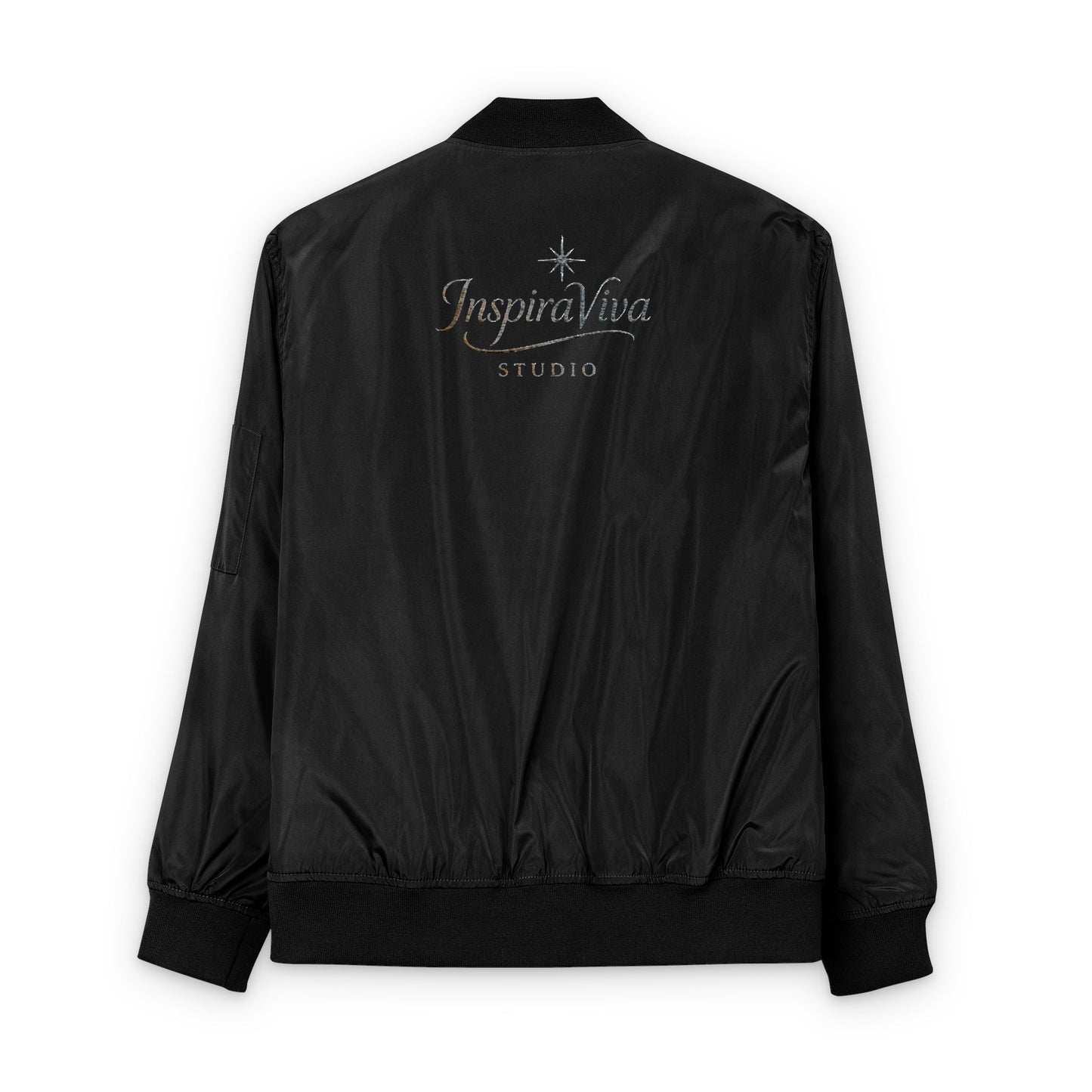 Embroidered Eco Bomber Jacket