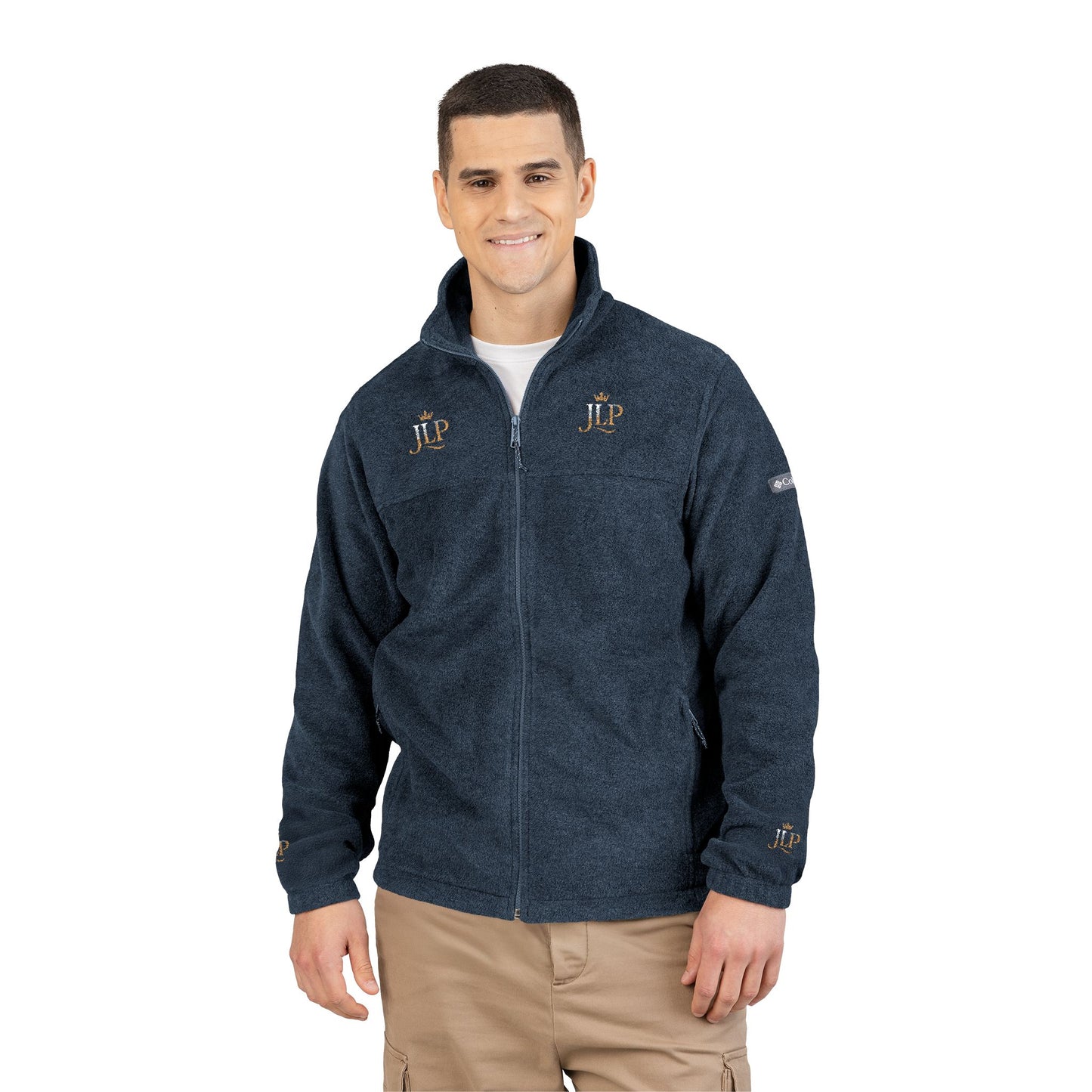 Embroidered Fleece Jacket