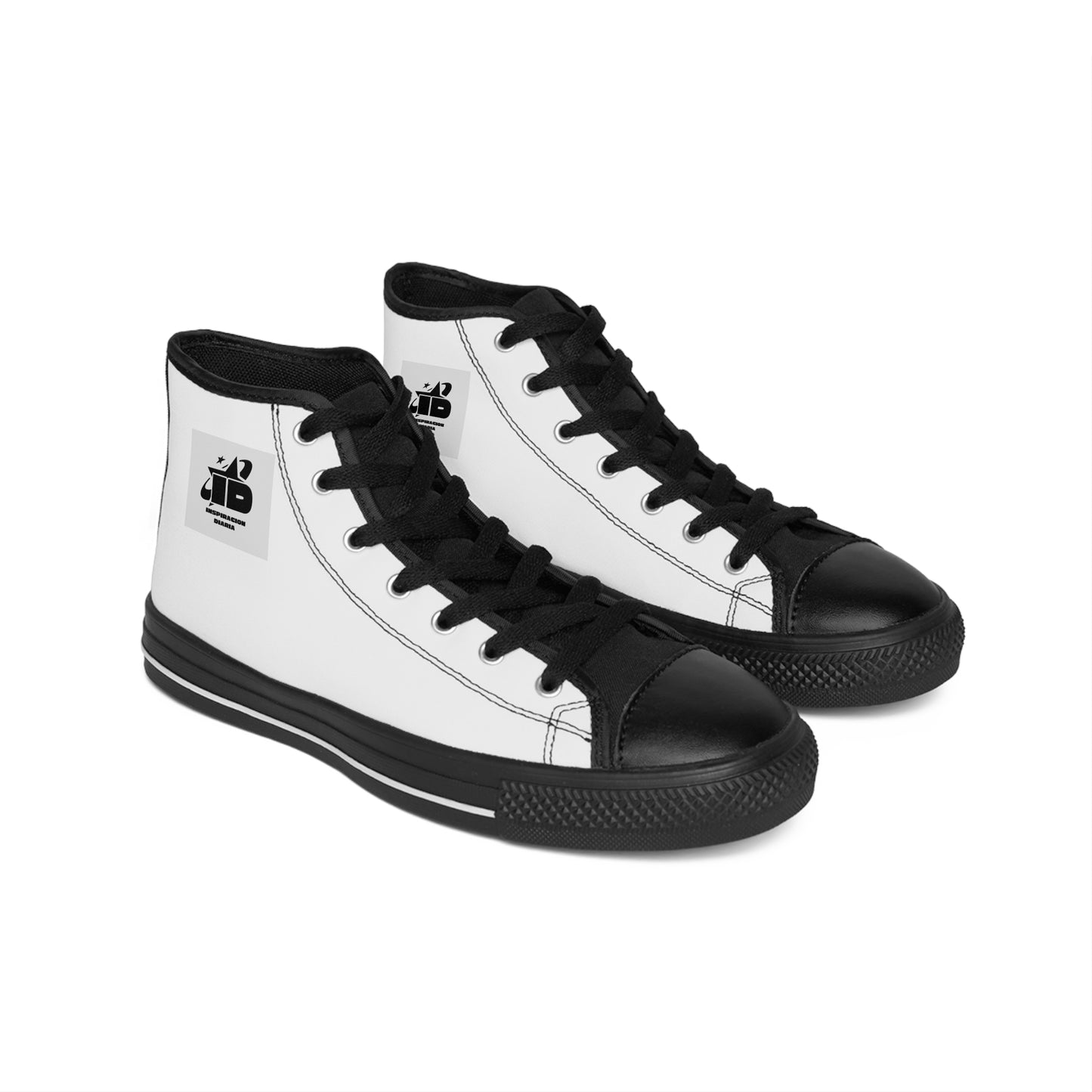 Men’s high top canvas shoes