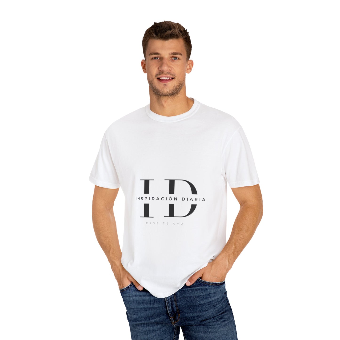 Inspiración Diaria Unisex T-shirt - High Quality White Shirt with Minimalist Logo