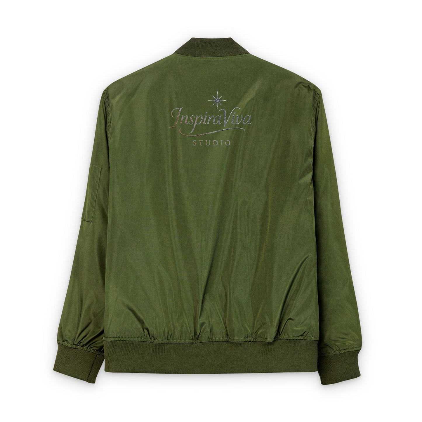 Embroidered Eco Bomber Jacket