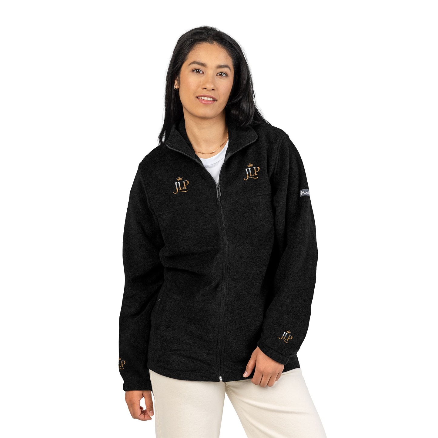 Embroidered Fleece Jacket