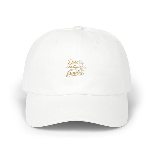 Classic Dad Cap with 'Dads are the best kind of family' Quote, Gift for Fathers Day, Stylish Dad Hat, Summer Accessory, Family Gift
