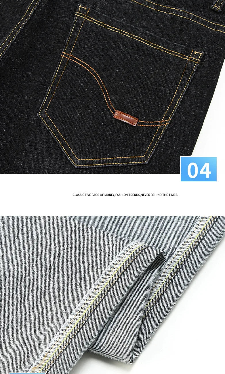 Jeans slim stretch para hombre - moda casual y confort