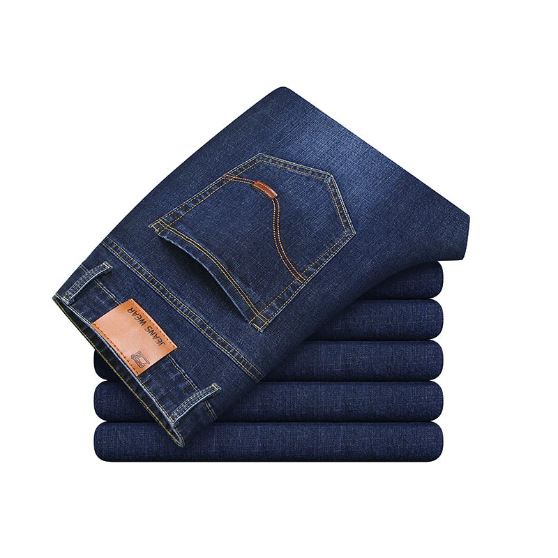 Jeans slim stretch para hombre - moda casual y confort