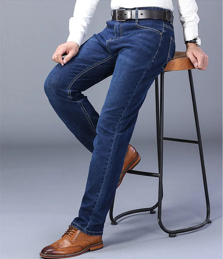Jeans slim stretch para hombre - moda casual y confort