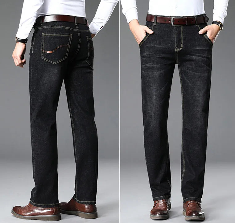 Jeans slim stretch para hombre - moda casual y confort