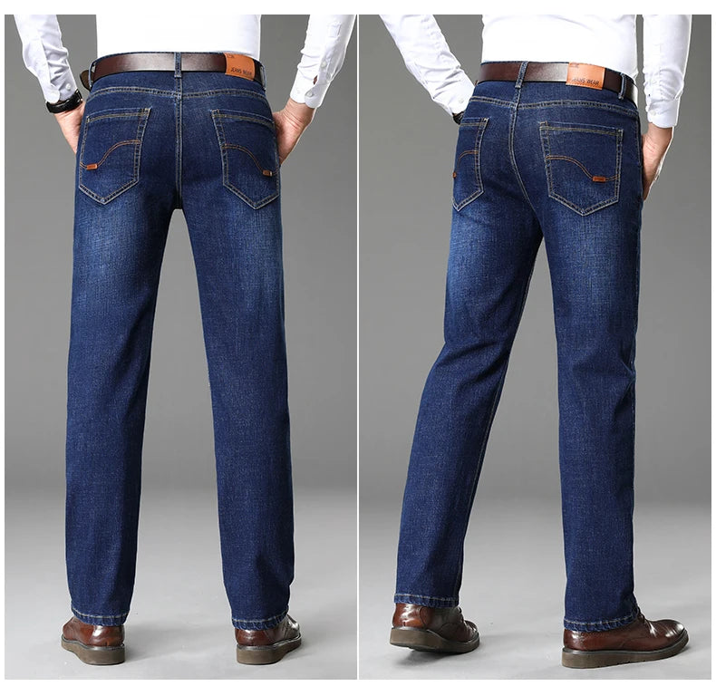 Jeans slim stretch para hombre - moda casual y confort