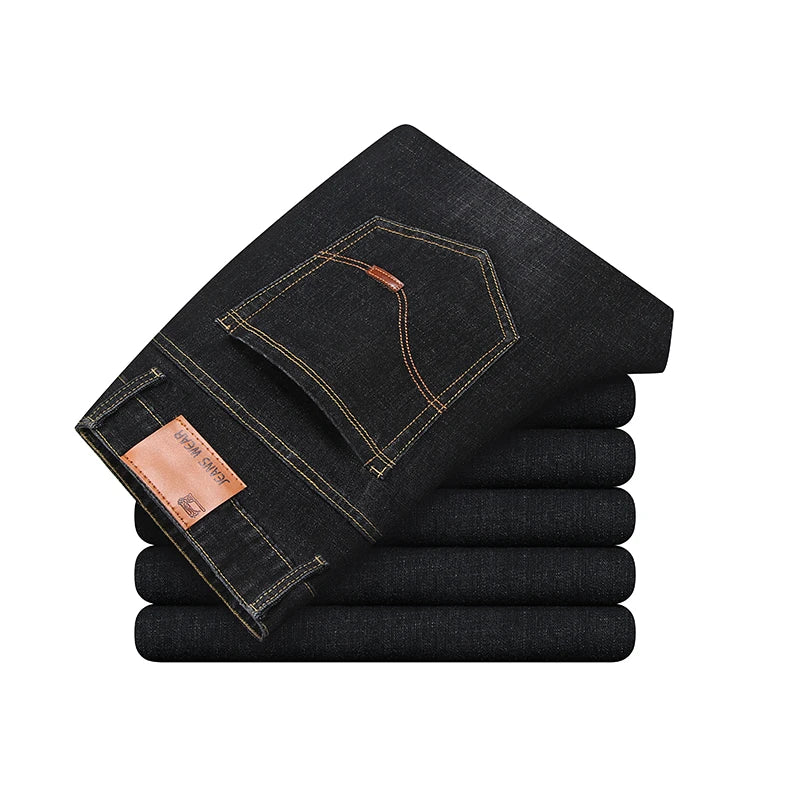 Jeans slim stretch para hombre - moda casual y confort