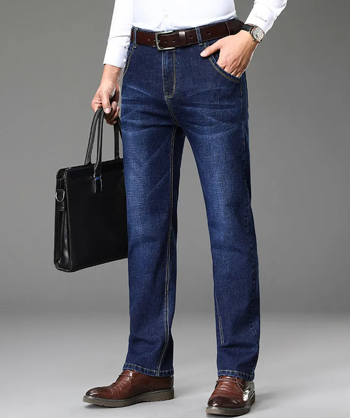 Jeans slim stretch para hombre - moda casual y confort