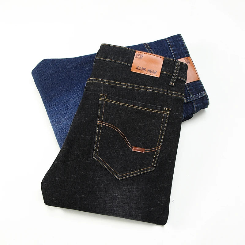 Jeans slim stretch para hombre - moda casual y confort