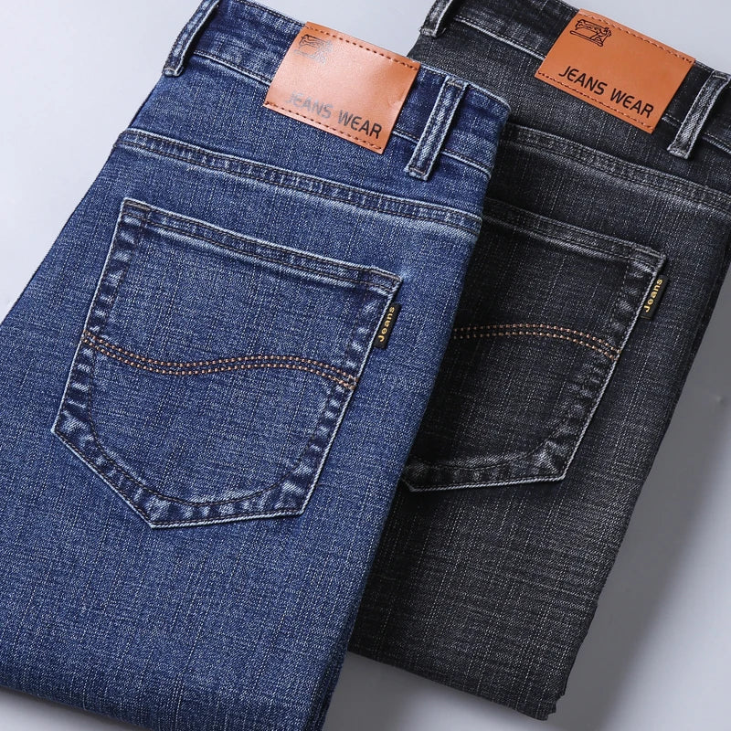 Jeans slim stretch para hombre - moda casual y confort