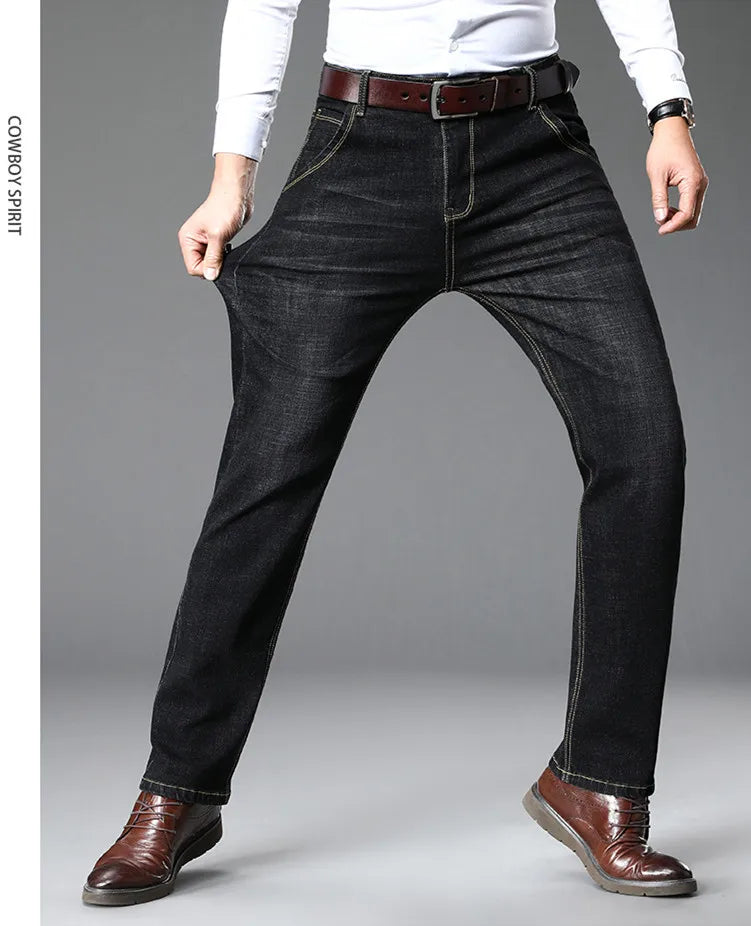 Jeans slim stretch para hombre - moda casual y confort