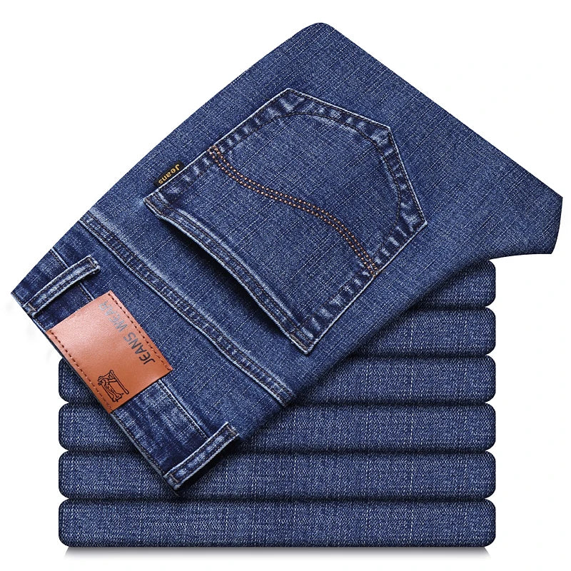 Jeans slim stretch para hombre - moda casual y confort