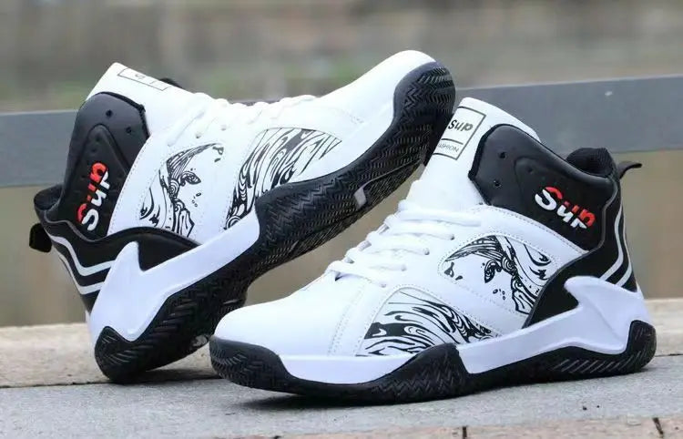 Zapatillas Altas para Hombre – Estilo Basketball, Antideslizantes y Versátiles