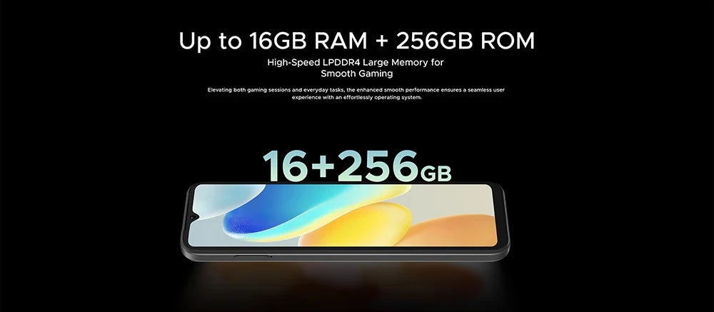 DOOGEE N55 PRO Smartphone 5G – 6.56” 90Hz, 4GB+128GB, Triple Cámara, Android 14