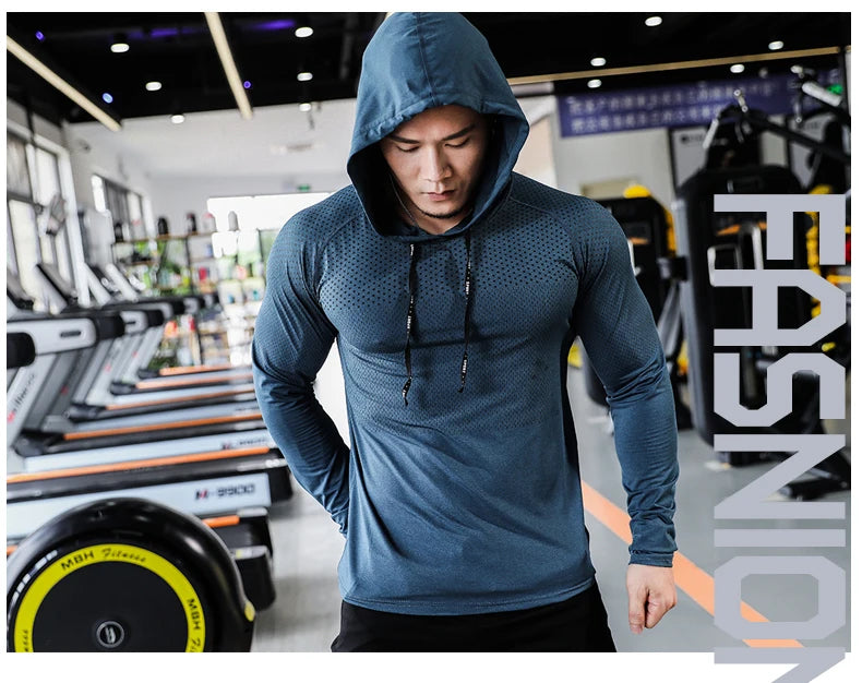 Sudadera Deportiva con Capucha para Hombre – Entrenamiento, Gimnasio y Uso Diario