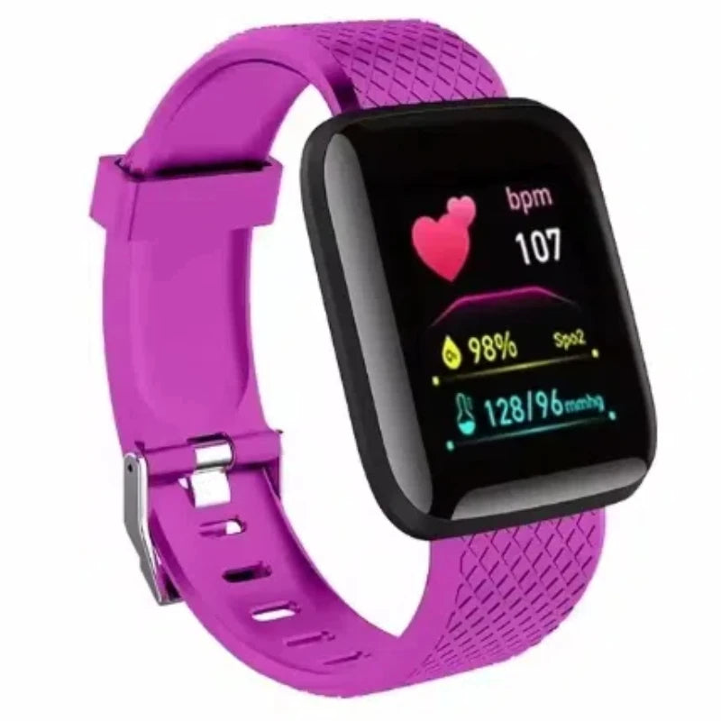 Smartwatch Deportivo 116 Plus – Monitor de Salud, Notificaciones, Música y Control de Actividad