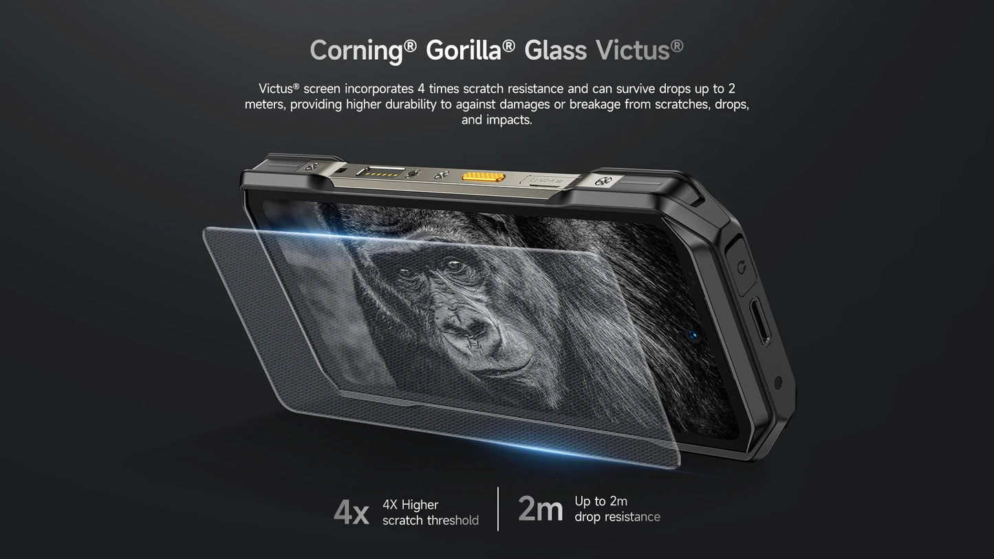 Ulefone Armor 27T Pro 5G – Smartphone Rugerizado 10600mAh, Android 14, 24GB+256GB, Cámara Térmica y Nocturna