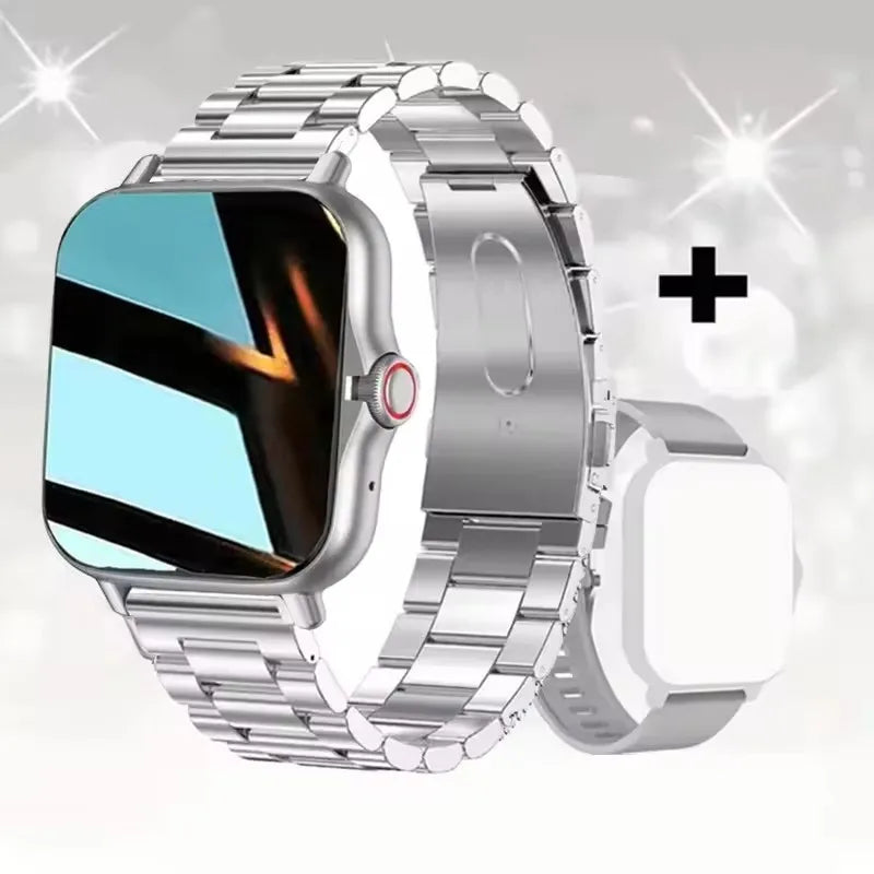 Smartwatch 2024 Bluetooth 1.44" | Llamadas, Salud y Deportes – Compatible con Android & iPhone