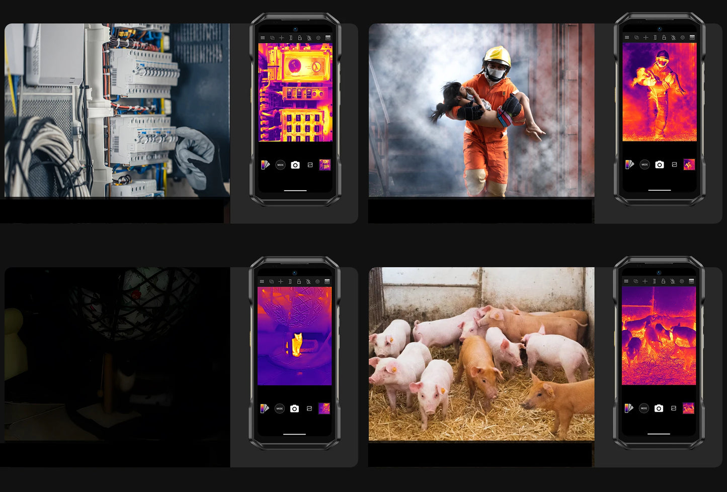 Ulefone Armor 27T Pro 5G – Smartphone Rugerizado 10600mAh, Android 14, 24GB+256GB, Cámara Térmica y Nocturna