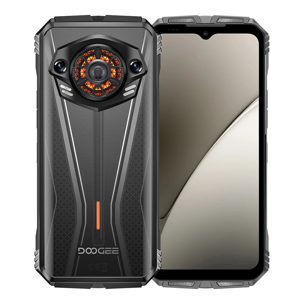 DOOGEE S Punk Pro Smartphone 6.6” FHD+ 90Hz – 32GB RAM (20GB+12GB), 512GB ROM, 10800mAh, Carga Rápida 33W, Cámara 50MP AI, Android 14