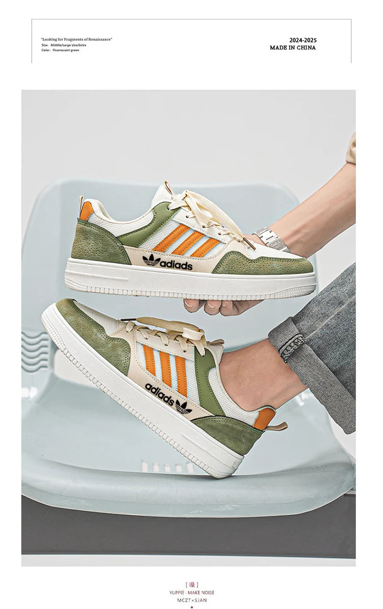 Zapatillas Deportivas de Hombre – Estilo Skate, Cómodas y Modernas