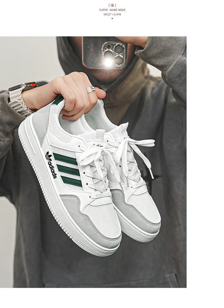 Zapatillas Deportivas de Hombre – Estilo Skate, Cómodas y Modernas