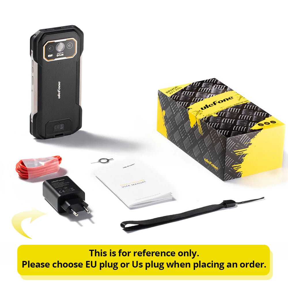 Ulefone Armor 27T Pro 5G – Smartphone Rugerizado 10600mAh, Android 14, 24GB+256GB, Cámara Térmica y Nocturna