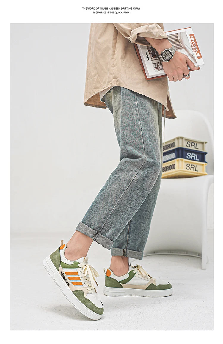 Zapatillas Deportivas de Hombre – Estilo Skate, Cómodas y Modernas