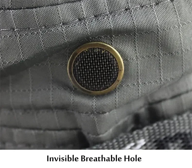 Sombrero Safari para Hombre – Protección UV, Apto para Pesca, Senderismo y Playa