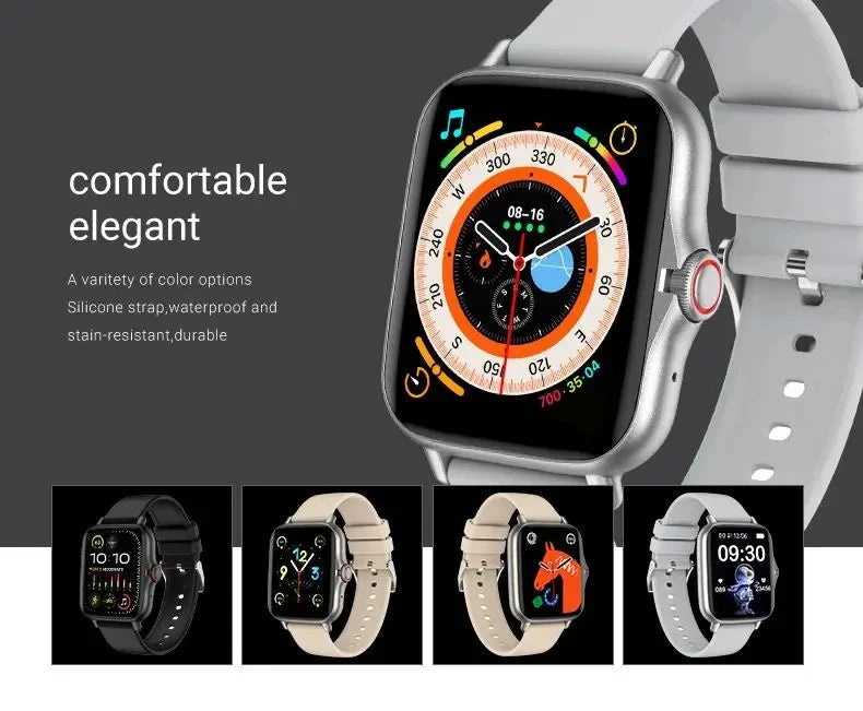 Smartwatch 2024 Bluetooth 1.44" | Llamadas, Salud y Deportes – Compatible con Android & iPhone