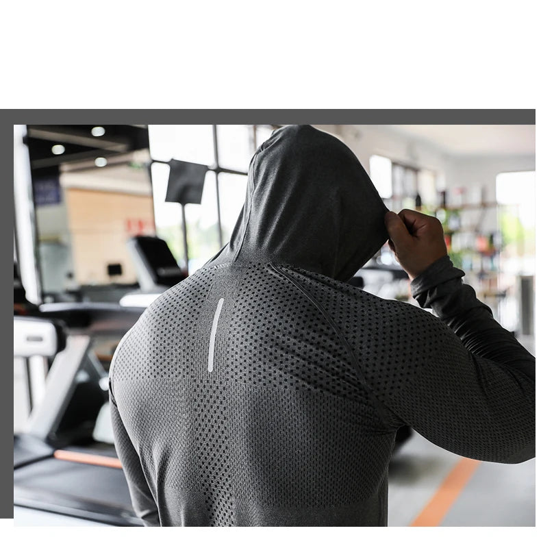 Sudadera Deportiva con Capucha para Hombre – Entrenamiento, Gimnasio y Uso Diario