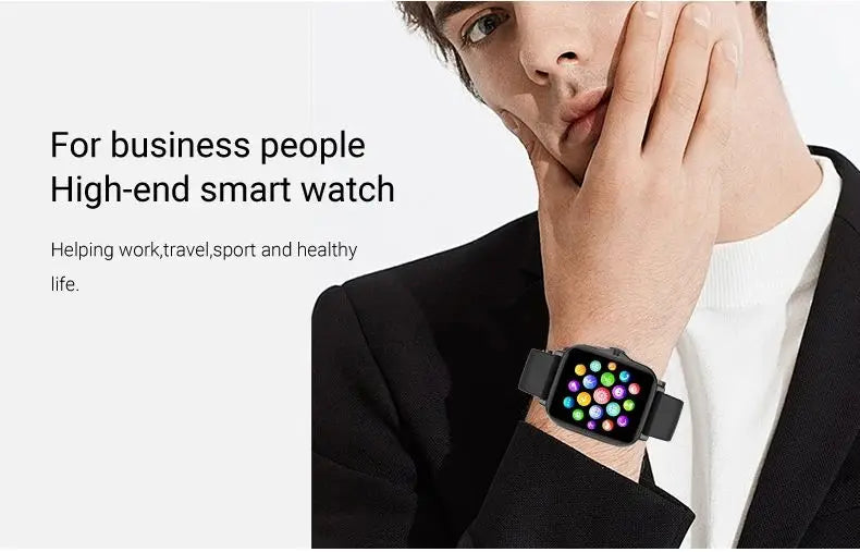 Smartwatch 2024 Bluetooth 1.44" | Llamadas, Salud y Deportes – Compatible con Android & iPhone