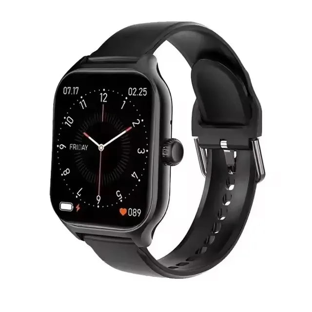 Smartwatch 1.83” HD – Llamadas Bluetooth, Notificaciones, Deportes y Monitoreo de Salud