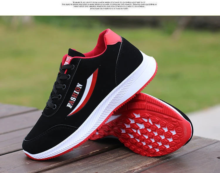 Zapatillas Negras Deportivas para Hombre – Ligeras, Transpirables y de Moda