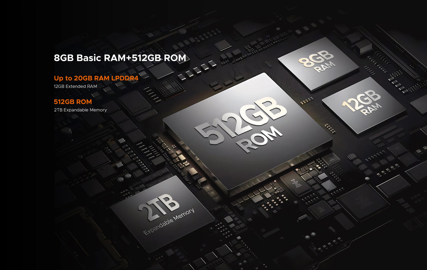 DOOGEE S Punk Pro Smartphone 6.6” FHD+ 90Hz – 32GB RAM (20GB+12GB), 512GB ROM, 10800mAh, Carga Rápida 33W, Cámara 50MP AI, Android 14