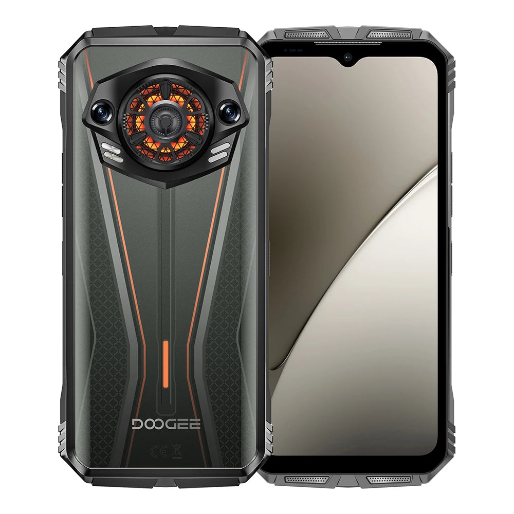 DOOGEE S Punk Pro Smartphone 6.6” FHD+ 90Hz – 32GB RAM (20GB+12GB), 512GB ROM, 10800mAh, Carga Rápida 33W, Cámara 50MP AI, Android 14