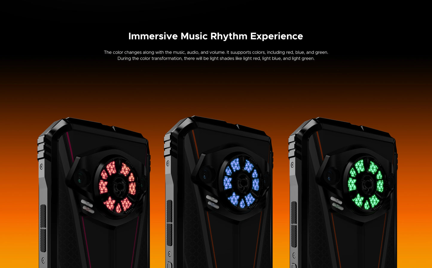 DOOGEE S Punk Pro Smartphone 6.6” FHD+ 90Hz – 32GB RAM (20GB+12GB), 512GB ROM, 10800mAh, Carga Rápida 33W, Cámara 50MP AI, Android 14