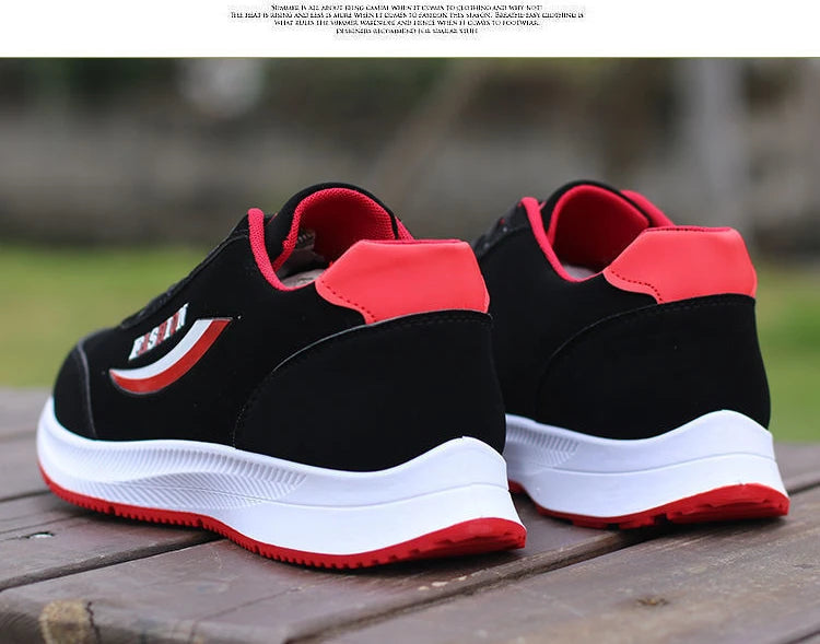 Zapatillas Negras Deportivas para Hombre – Ligeras, Transpirables y de Moda