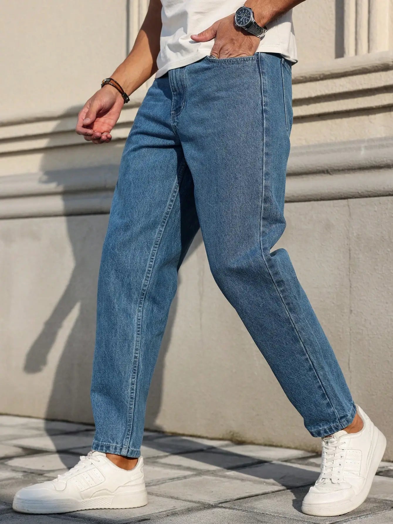 Jeans ajustados para hombre - Estilo urbano  moderno