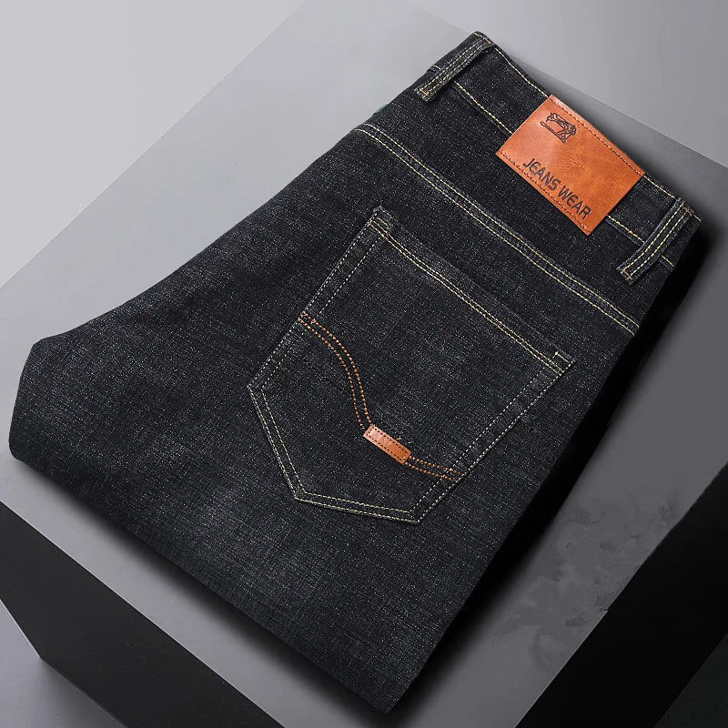 Jeans slim stretch para hombre - moda casual y confort