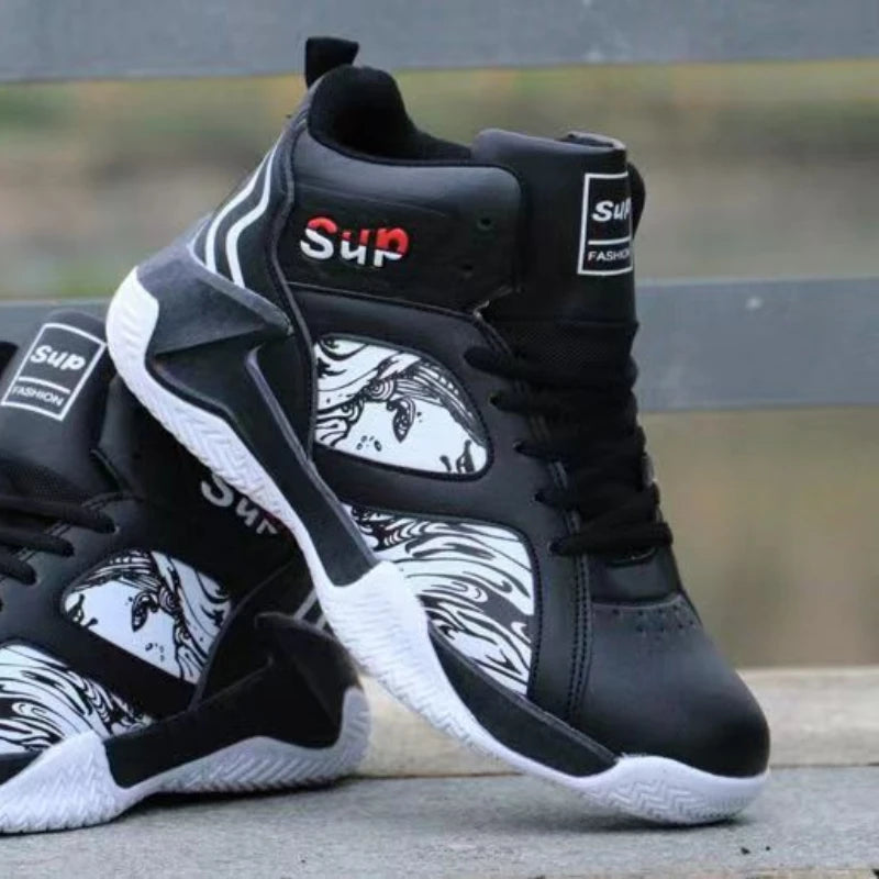 Zapatillas Altas para Hombre – Estilo Basketball, Antideslizantes y Versátiles