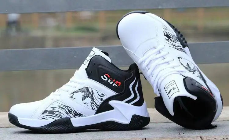 Zapatillas Altas para Hombre – Estilo Basketball, Antideslizantes y Versátiles