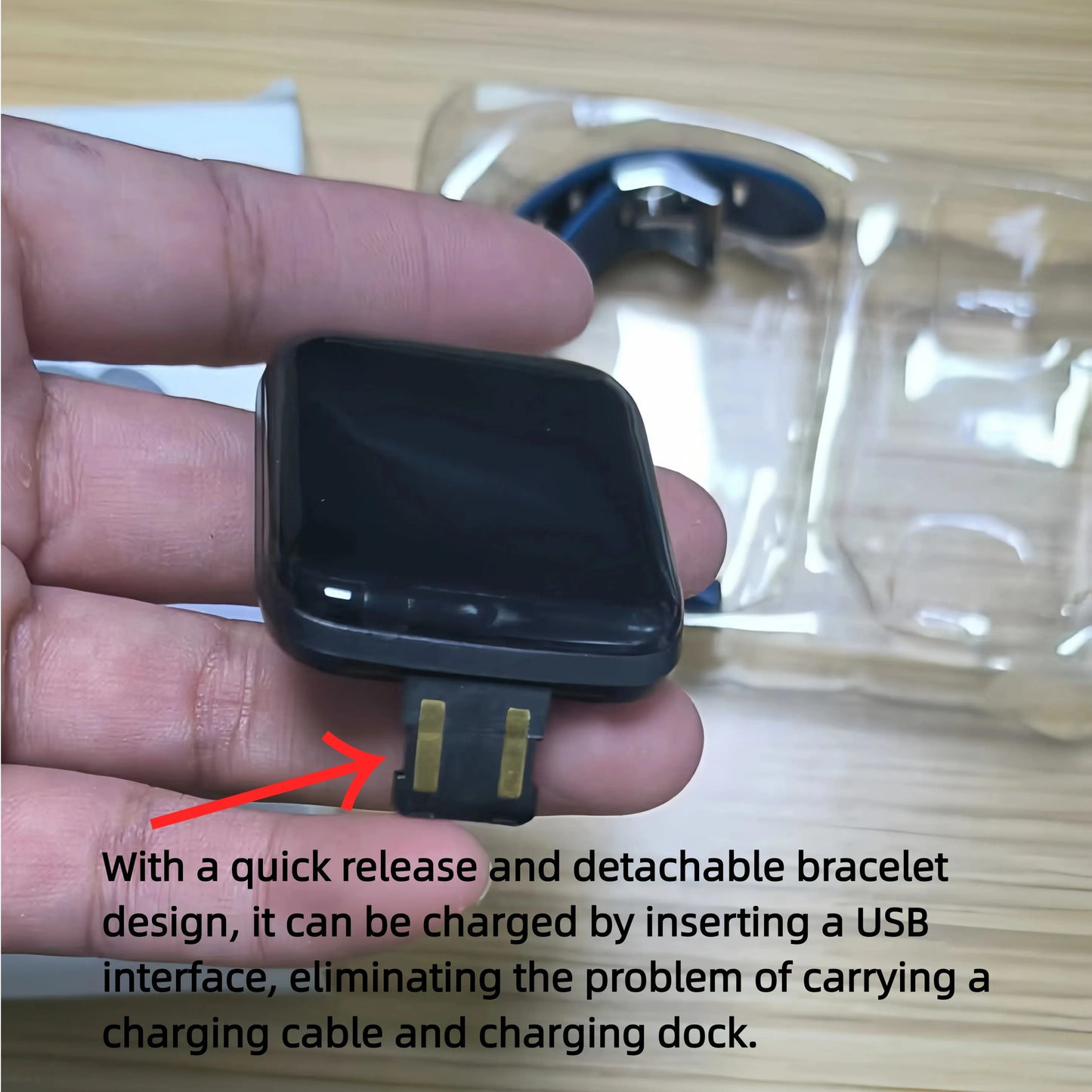 Smartwatch Deportivo 116 Plus – Monitor de Salud, Notificaciones, Música y Control de Actividad