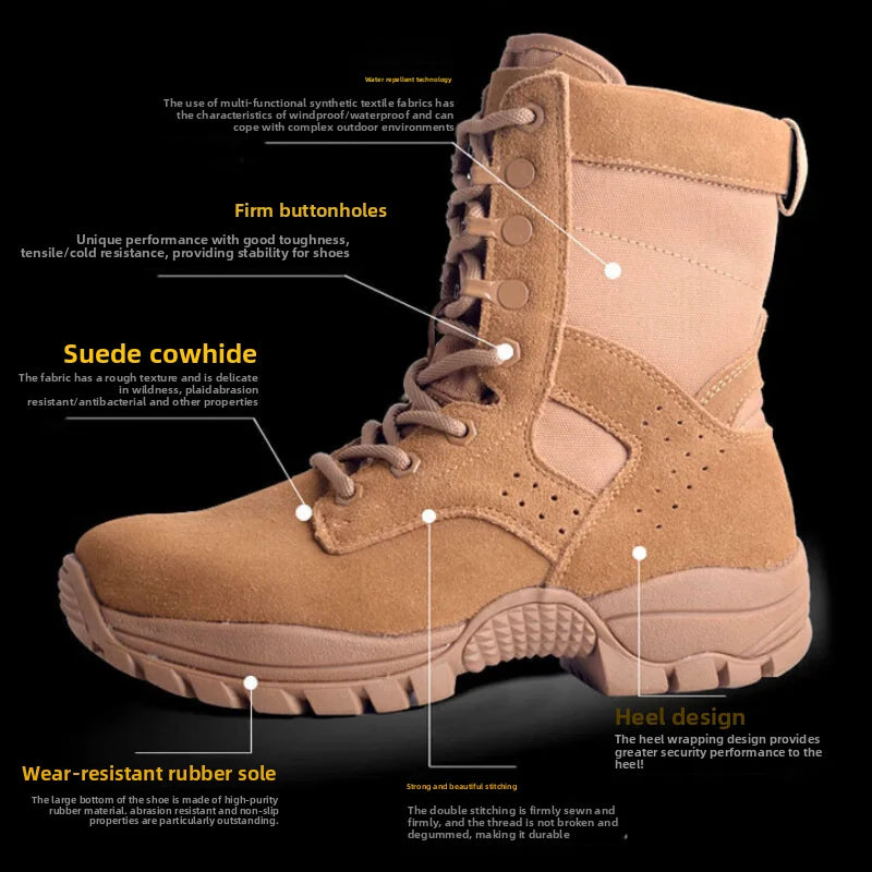 ⚡️✨🔥 OFERTA LIMITADA 🔥✨⚡️  
👉 2 pares por $152.99  
👉 3 pares por $209.99  
(Descuento automático en el carrito)

-----------------------------------------
Botas Tácticas de Combate para Hombre – Resistentes, Ligeras y Antideslizantes...